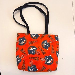 Denver Broncos purse.